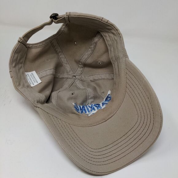 Barking Cow Slideback Hat Beige Tan Adjustable Embroidered Logo - Picture 9 of 12